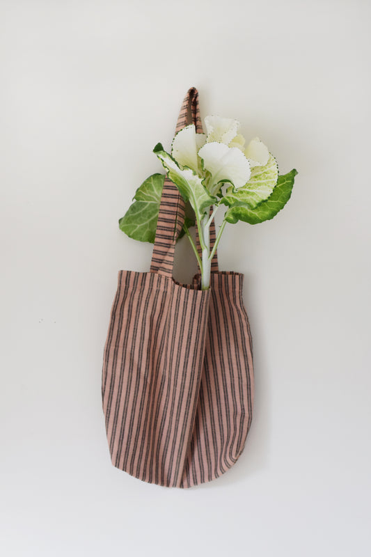 Tiny Poet Tote, Striped