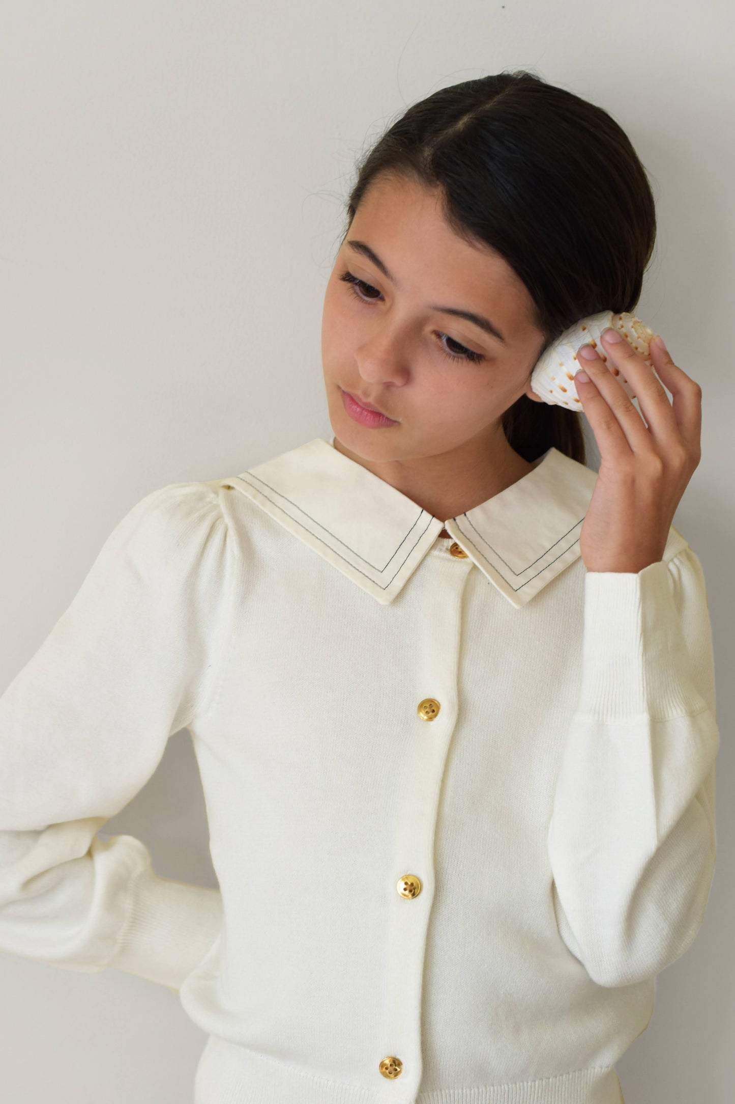 Mariner Collar, White