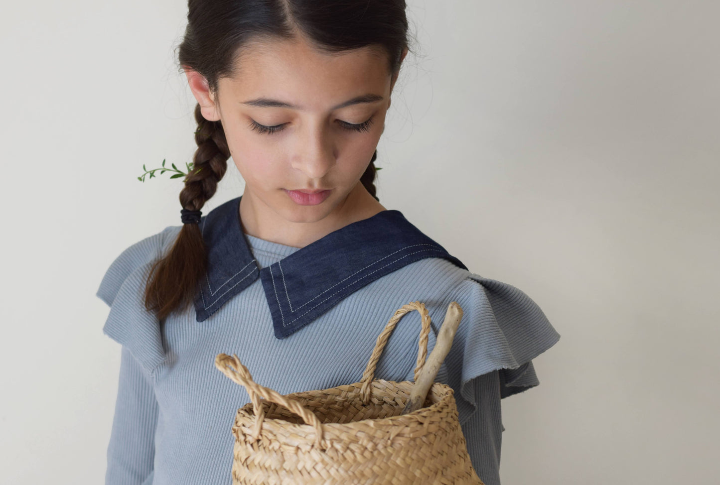 Mariner Collar, Chambray